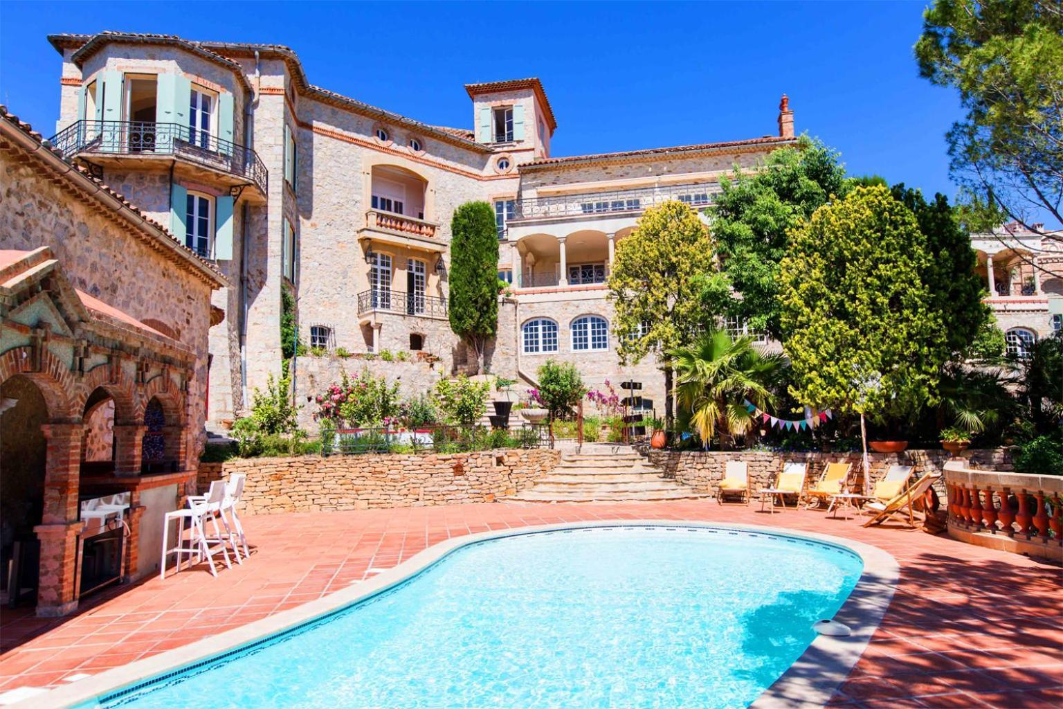 Le Chateau Des Costes Le Castellet (Var) Exterior foto